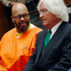 Marion “Suge” Knight makes a court appearance with his lawyer Thomas Mesereau at Criminal Courts Building July 7, 2015, in Los Angeles. Knight is charged with murder and attempted murder after a hit-and-run incident following an argument in a parking lot Jan. 29, 2015.
Patrick T Fallon-Pool/Getty Images